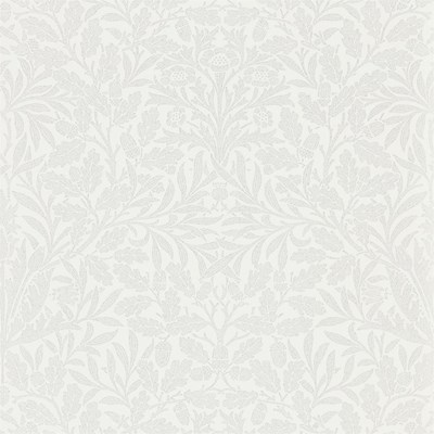William Morris & Co Tapet Pure Acorn Chalk/Silver