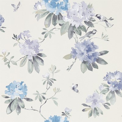 Sanderson Tapet Rhodera Amethyst/Charcoal