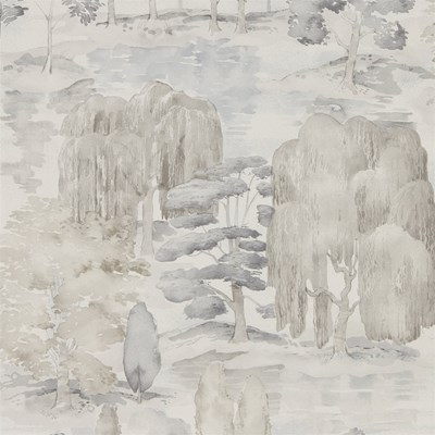 Sanderson Tapet Waterperry Gilver/Linen
