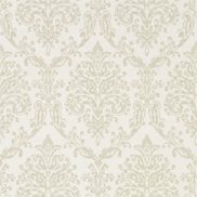 Sanderson Tapet Riverside Damask Oyster/Pearl