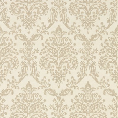Sanderson Tapet Riverside Damask Cream/Gold