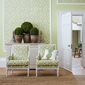 Sanderson Tapet Garden Plan Garden green