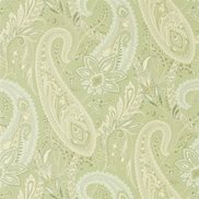 Sanderson Tapet Cashmere Paisley Garden Green