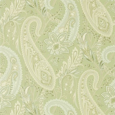 Sanderson Tapet Cashmere Paisley Garden Green