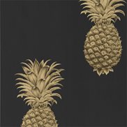 Sanderson Tapet Pineapple Royale Graphite/Gold