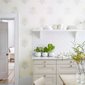 Sanderson Tapet Protea Flower Daffodil/Natural