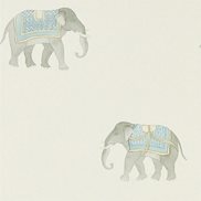 Sanderson Tapet India Wedgwood/Cream