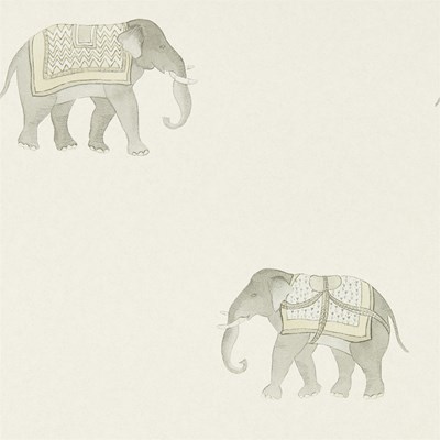 Sanderson Tapet India Silver/Ivory