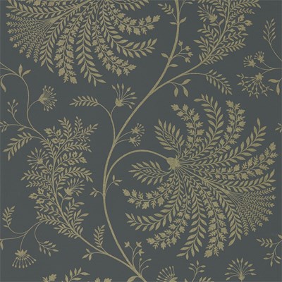 Sanderson Tapet Mapperton Graphite/Gliver
