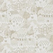 Sanderson Tapet The Allotment Linen