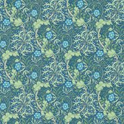 William Morris & Co Tapet Morris Seaweed Cobalt/Thyme