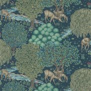 William Morris & Co Tapet The Brook Dark Blue