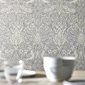 William Morris & Co Tapet Pure Dove and Rose Cloud Grey