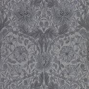 William Morris & Co Tapet Pure Honeysuckle & Tulip Black ink