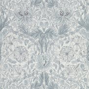 William Morris & Co Tapet Pure Honeysuckle & Tulip Cloud grey