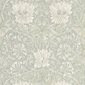 William Morris & Co Tapet Pure Honeysuckle & Tulip Grey Blue