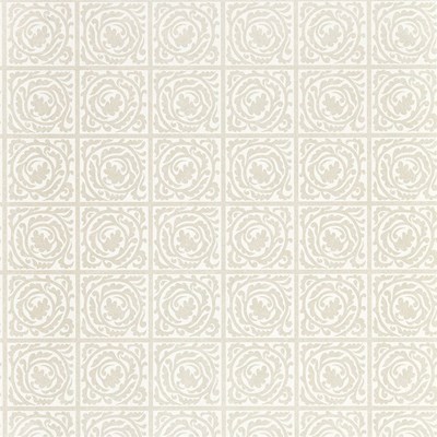 William Morris & Co Tapet Pure Scroll White clover