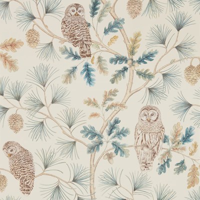 Sanderson Tapet Owlswick Teal