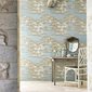 Sanderson Tapet Silvi Clouds English blue
