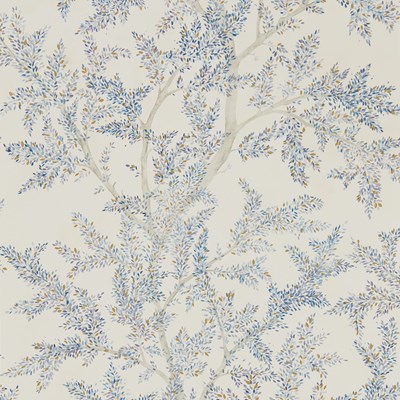 Sanderson Tapet Farthing Wood Cobalt