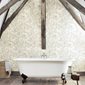 Sanderson Tapet Farthing Wood Sage Grey