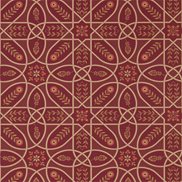 William Morris & Co Tapet Brophy Trellis Russet Gold