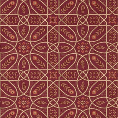 William Morris & Co Tapet Brophy Trellis Russet Gold