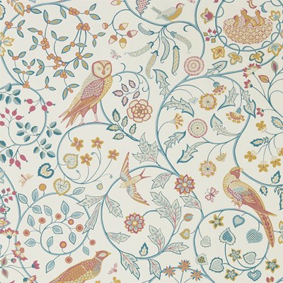 William Morris & Co Tapet Newill Indigo Suffran
