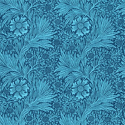William Morris & Co Tapet Marigold Navy