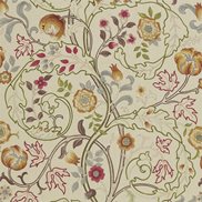 William Morris & Co Tyg Mary Isobel Rose/Slate