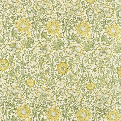 William Morris & Co Tyg Pink & Rose Cowslip/Fennel