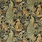 William Morris & Co Tyg Forest Charcoal
