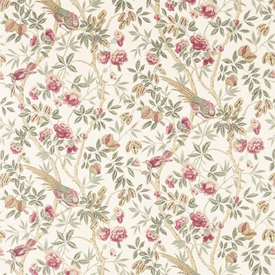 Sanderson Tyg Abbeville Rose/Calico