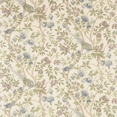 Sanderson Tyg Abbeville Blue/Ivory