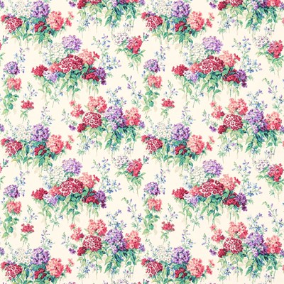 Sanderson Tyg Sweet Williams Jade/Red