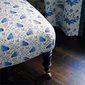 William Morris & Co Tyg Swans Delft Blue