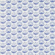 William Morris & Co Tyg Primerose & Columbine Delft Blue