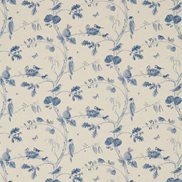 Sanderson Tyg Woodland Chorus Indigo/Linen