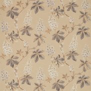 Sanderson Tyg Chestnut Tree White/Pebble