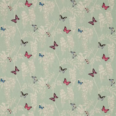 Sanderson Tyg Wisteria & Butterfly Seaspray/Multi