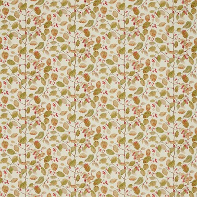 Sanderson Tyg Woodland Berries Rosehip/Moss