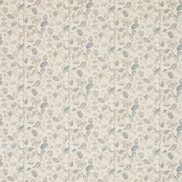 Sanderson Tyg Woodland Berries Grey/Silver