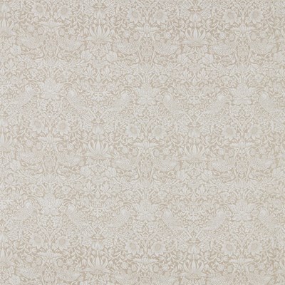 William Morris & Co Tyg Pure Strawberry Thief Flax