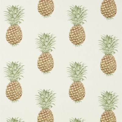 Sanderson Tyg Pineapple Royale Artichoke/Amber