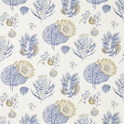 Sanderson Tyg Lily Bank China blue/Linen