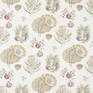 Sanderson Tyg Lily Bank Sepia/Multi