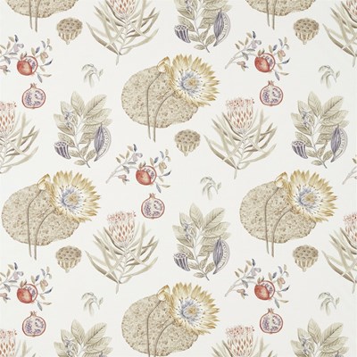 Sanderson Tyg Lily Bank Sepia/Multi