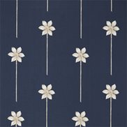Sanderson Tyg Thalia Indigo/Natural