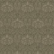 William Morris & Co Tyg Crown Imperial Moss/Biscuit