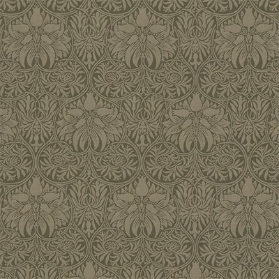 William Morris & Co Tyg Crown Imperial Moss/Biscuit